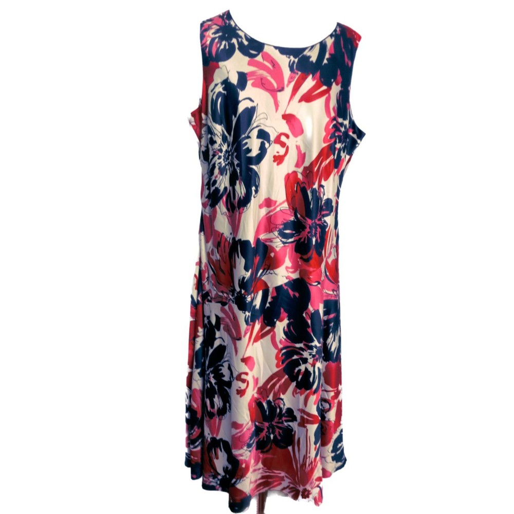Windsmoor  Sleeveless Fit and Flare Floral  Dress   Red/Black NWT UK SIZE 20